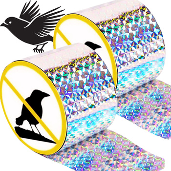 Odstraszacz Ptaków Taśma Odstraszająca Ptaki Na Gołębie Kruki 2x50m 100m