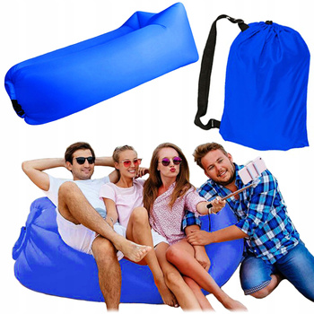 NADMUCHIWANA ROZKŁADANA SOFA LAZY BAG AIR NA PLAŻE FOTEL MATERAC LEŻAK