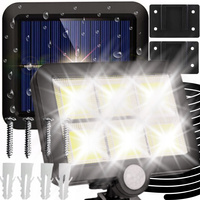 LAMPA SOLARNA Z CZUJNIKIEM RUCH ZMIERZCHU ZEWNĘTRZNA ULICZNA LED COB PILOT